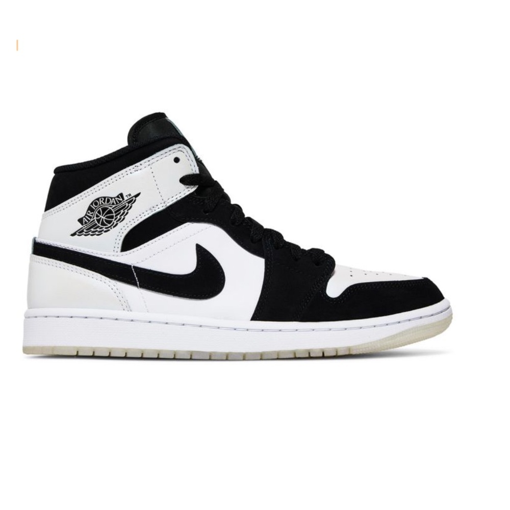 Air Jordan 1 Mid SE Diamond Youth size 4 (Diamond Pearl)